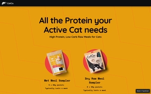 All the Protein your Active Cat needs