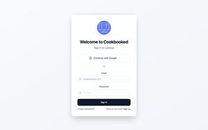 Cookbooked