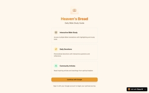 Heaven's Bread