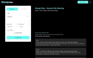 iSwap Files - Secure File Sharing and swapping