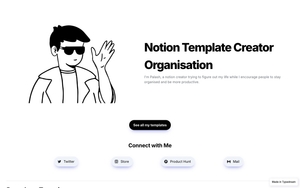 Notion Template Creator